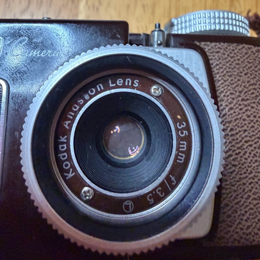 Vintage Kodak Stereo Camera 35mm 3D Camera Kodak Anastigmat f3.5 35mm Working w - Picture 11 of 13